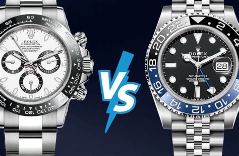 rolex gmt vs daytona|Head.